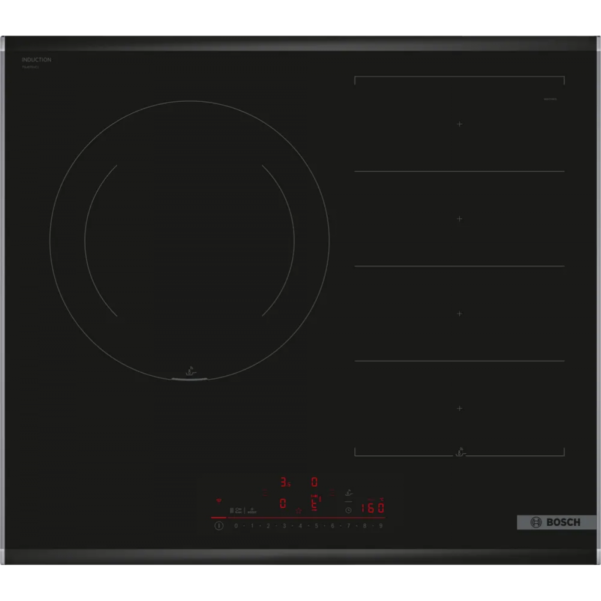 Bosch PXJ675HC1E 60cm 嵌入式三頭電磁爐 | FlexInduction/PerfectFry Plus/7400W